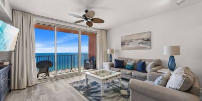 Shores of Panama 2BD Condo| Beach, Pool &amp; Gulf Views Main Image