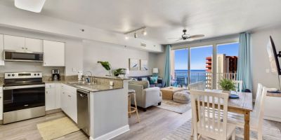 Modern Beachfront Condo on the Beach! Sleeps 6! Main Image