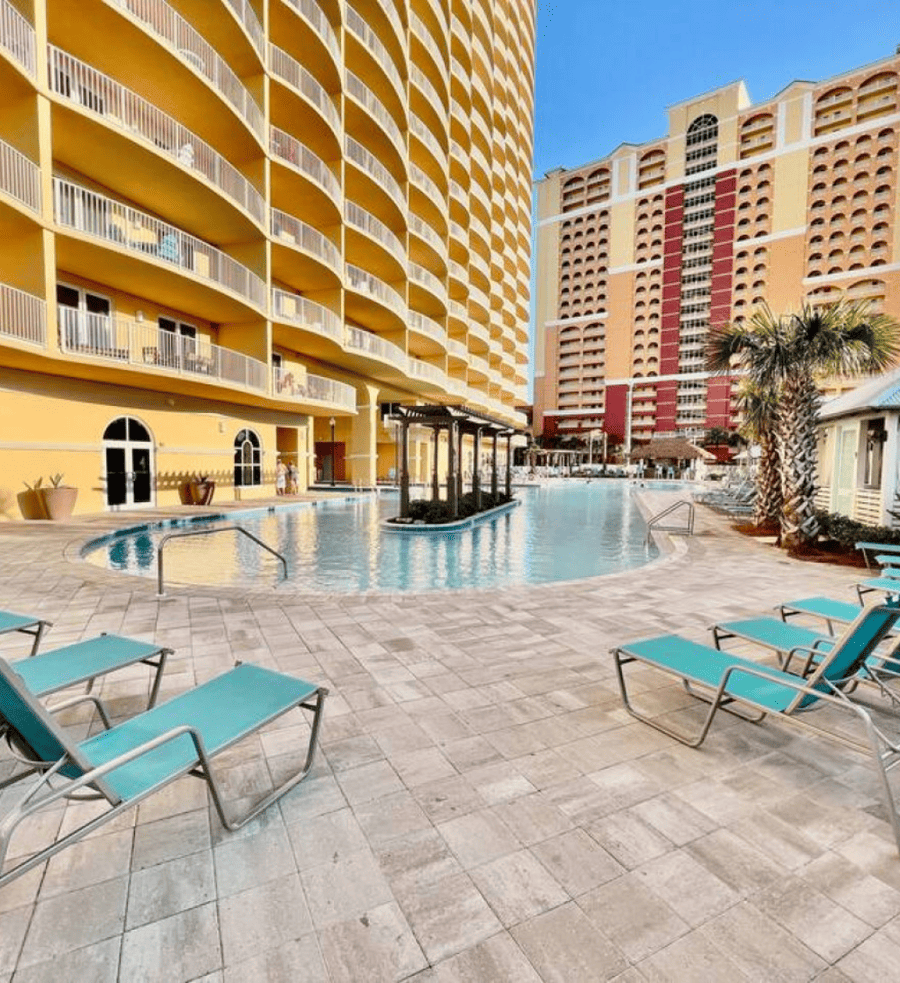 New Calypso Beach Resort! Luxury 3BD 3 BA Corner Unit! Main Image
