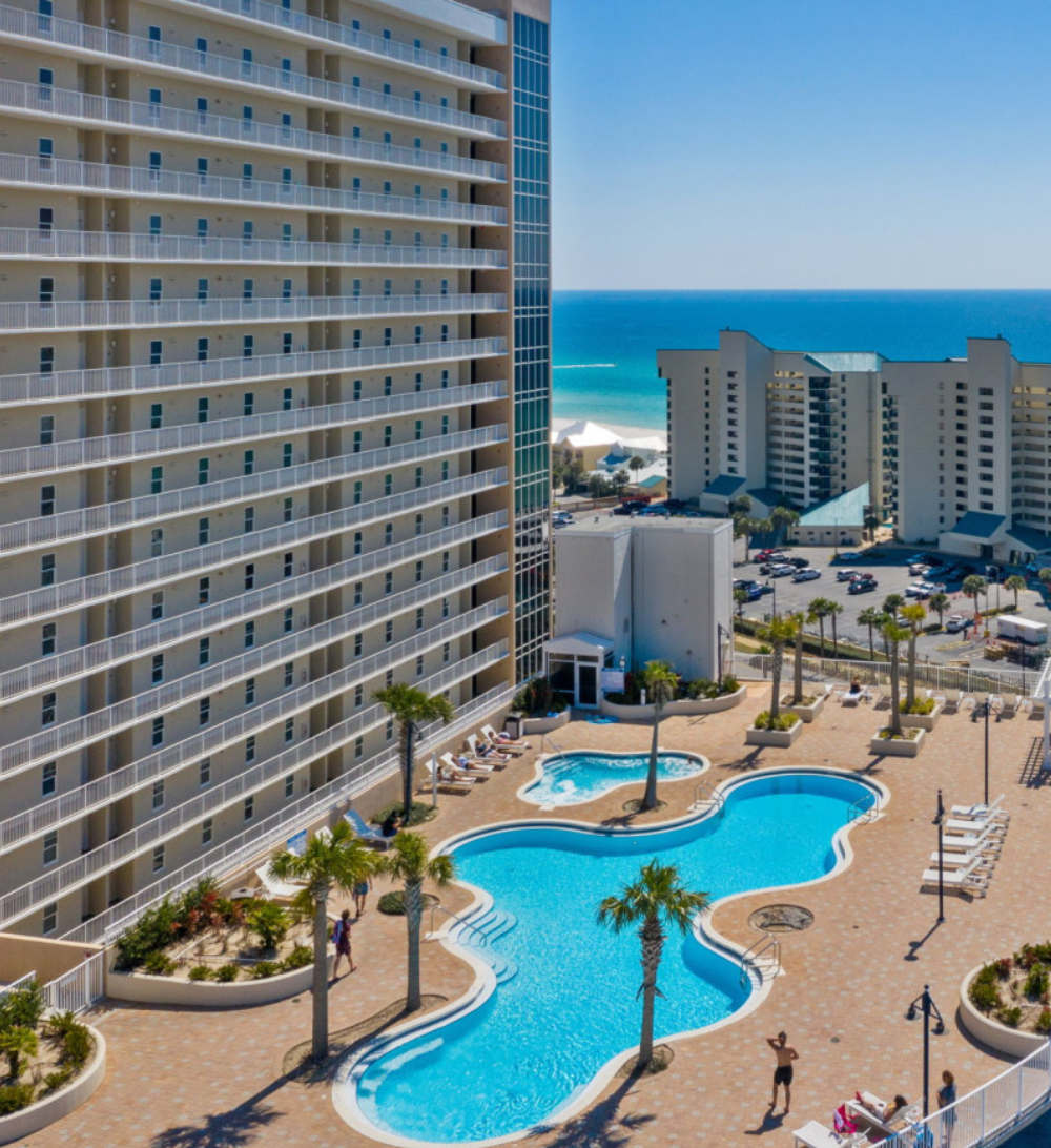 New Calypso Beach Resort! Luxury 3BD 3 BA Corner Unit! Main Image