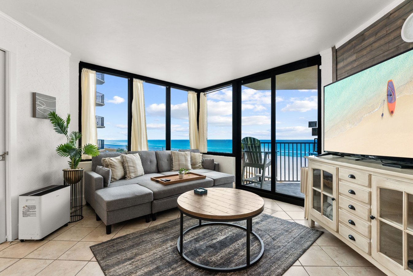 Beachfront 2BR! · Sunbird 3rd Floor! Free Beach Chairs & Umbrella Service!
