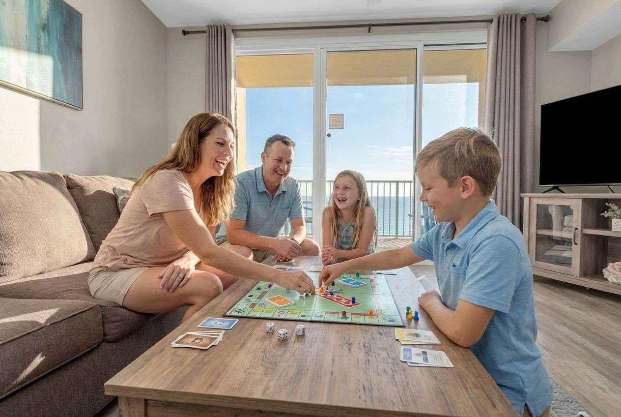 Family at Shores of Panama Resort