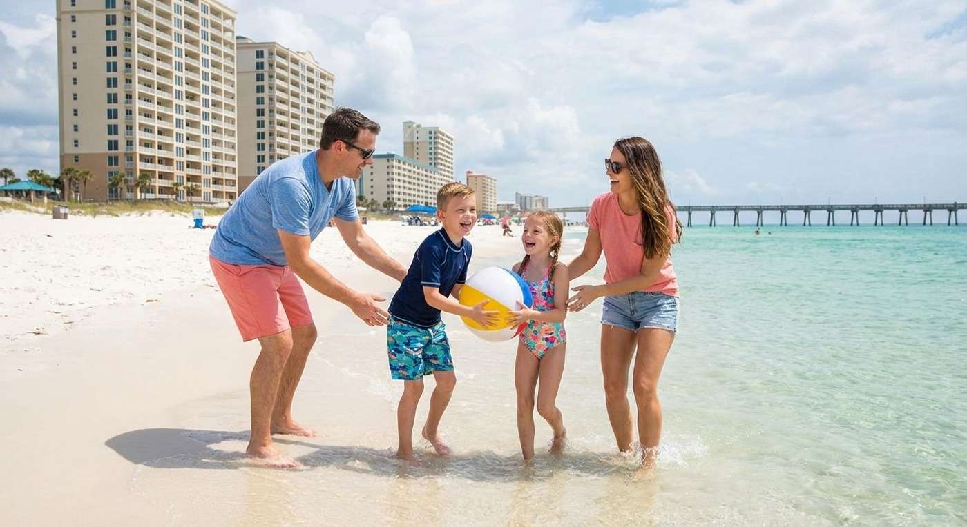 Family in Panama City Beach 