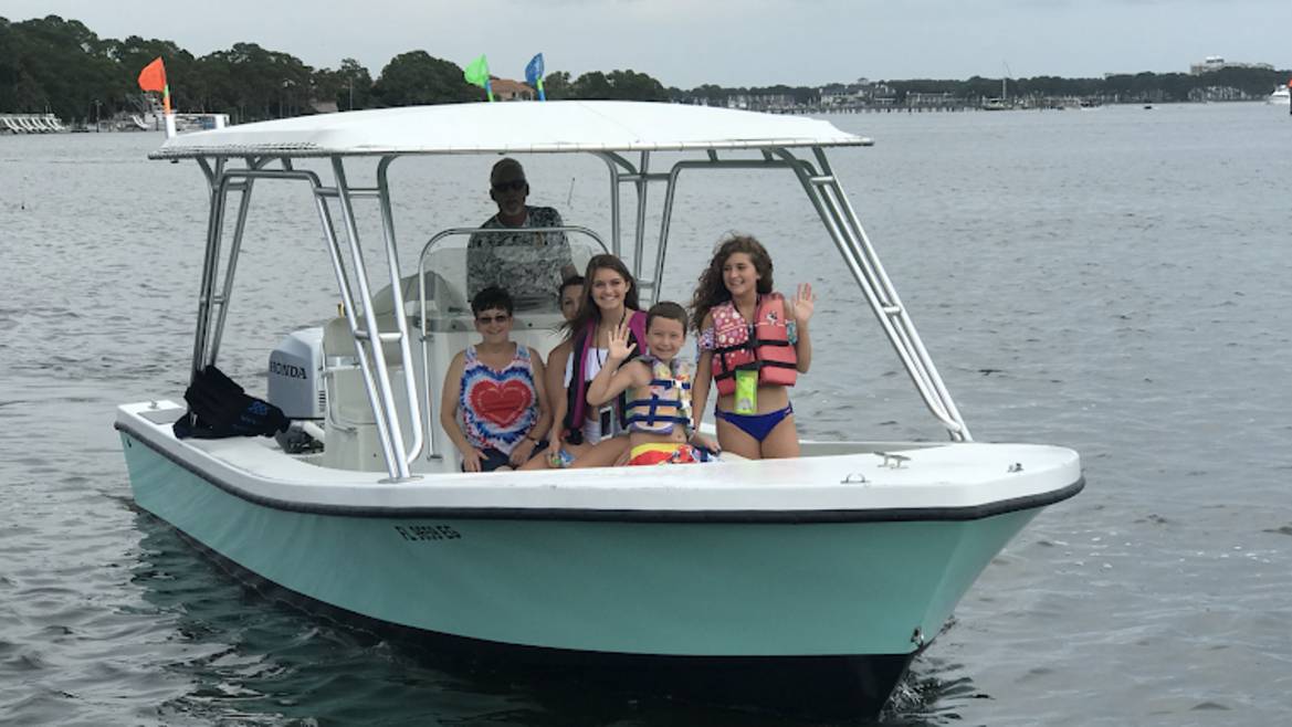 Blue Dolphin Tours small group boat Panama City Beach FL