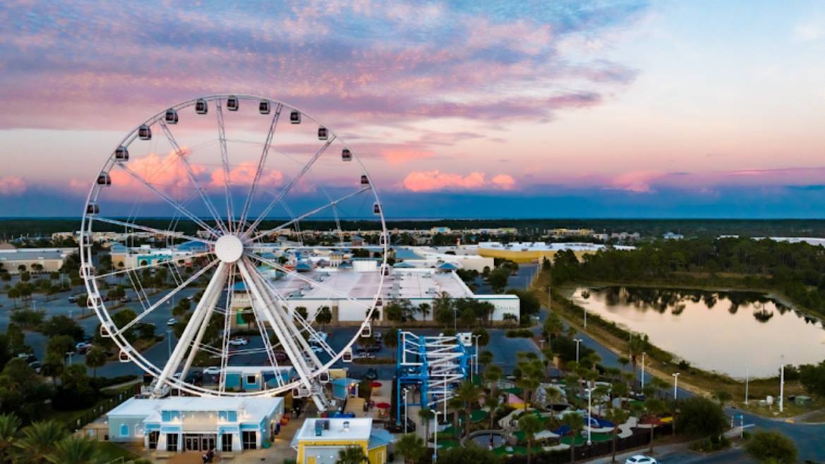 PCB Wheel observation wheel at Pier Park Panama City Beach FL
