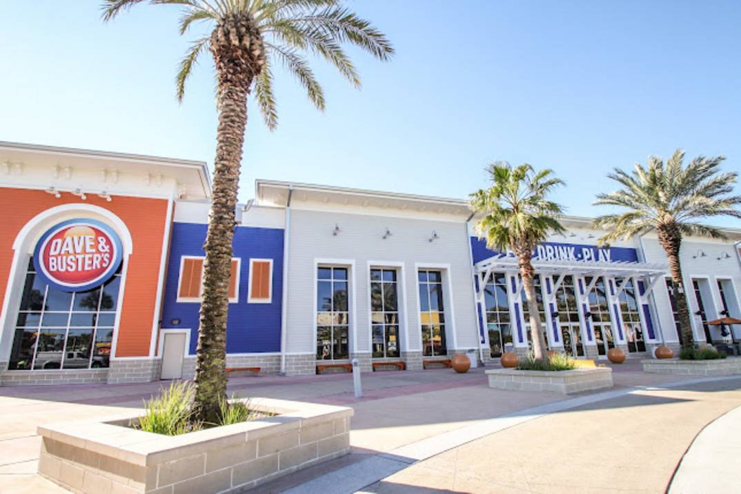 Dave and Buster's arcade games at Pier Park Panama City Beach